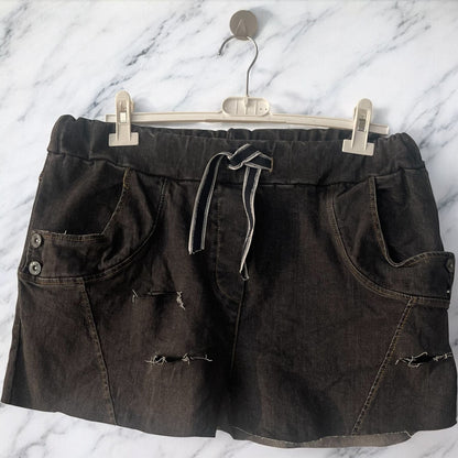 jupe jeans brutus - L'autre mode