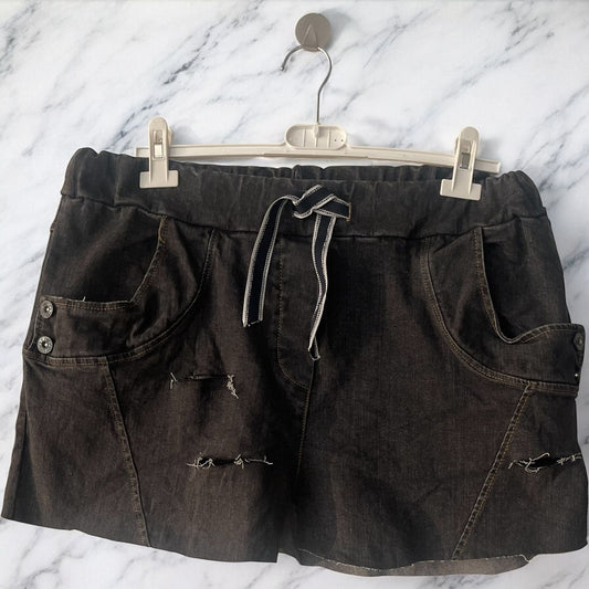 jupe jeans brutus - L'autre mode