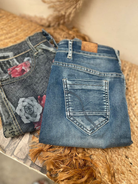 JUPE JEANS RÉVERSIBLE EXTENSIBLE - L'autre mode