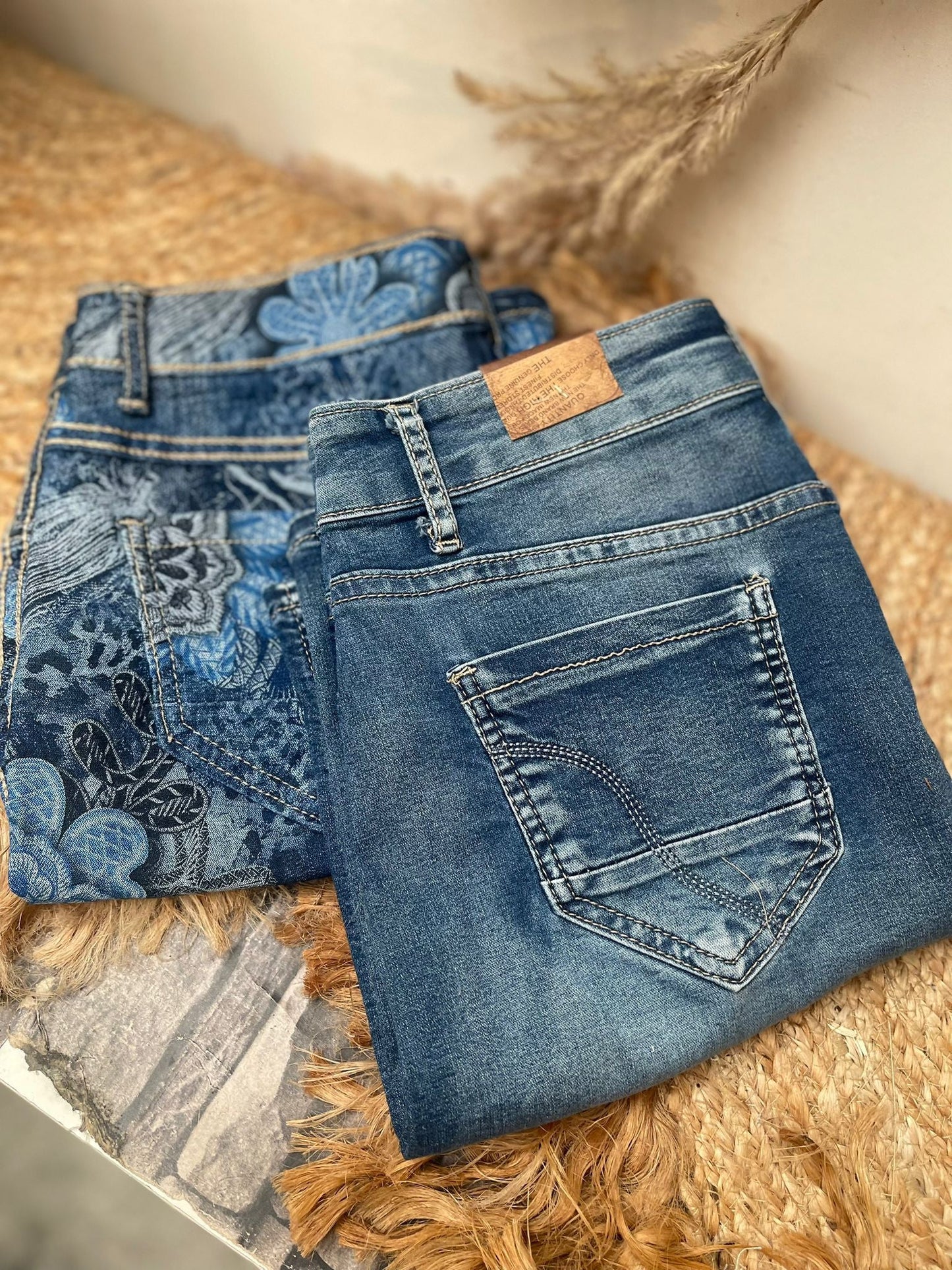 JUPE JEANS RÉVERSIBLE EXTENSIBLE - L'autre mode