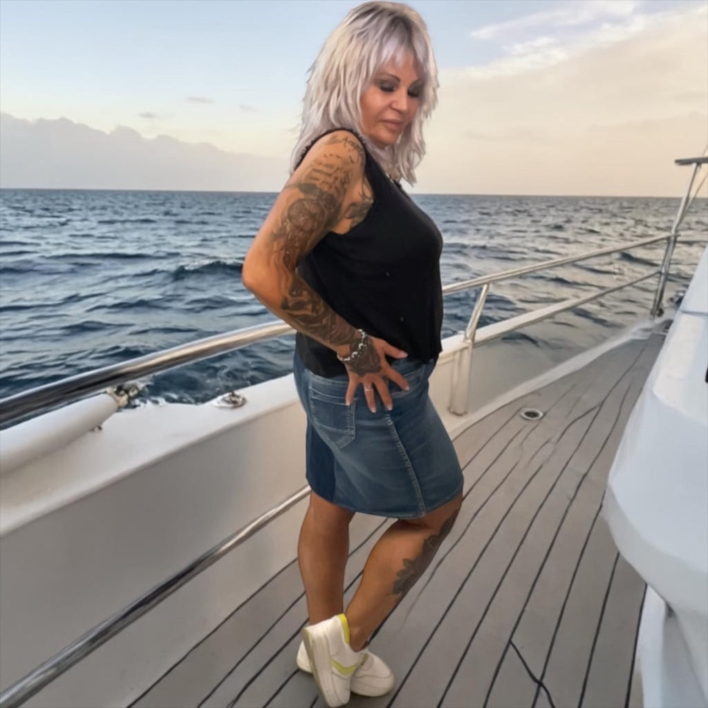 JUPE JEANS Warriors - L'autre mode