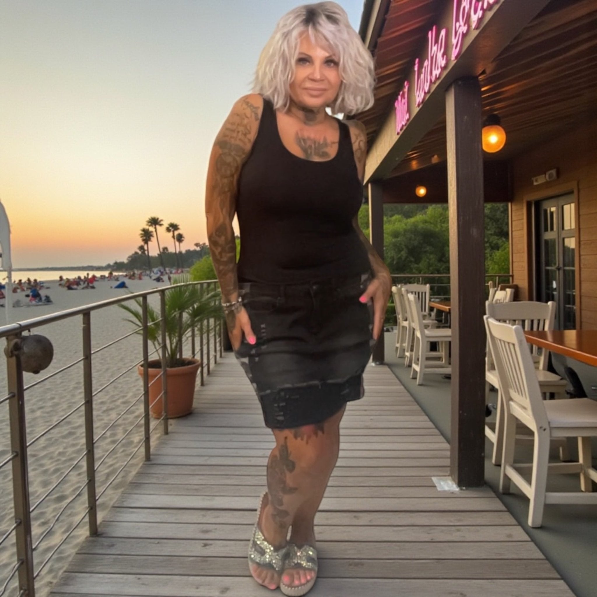 JUPE JEANS Warriors - L'autre mode