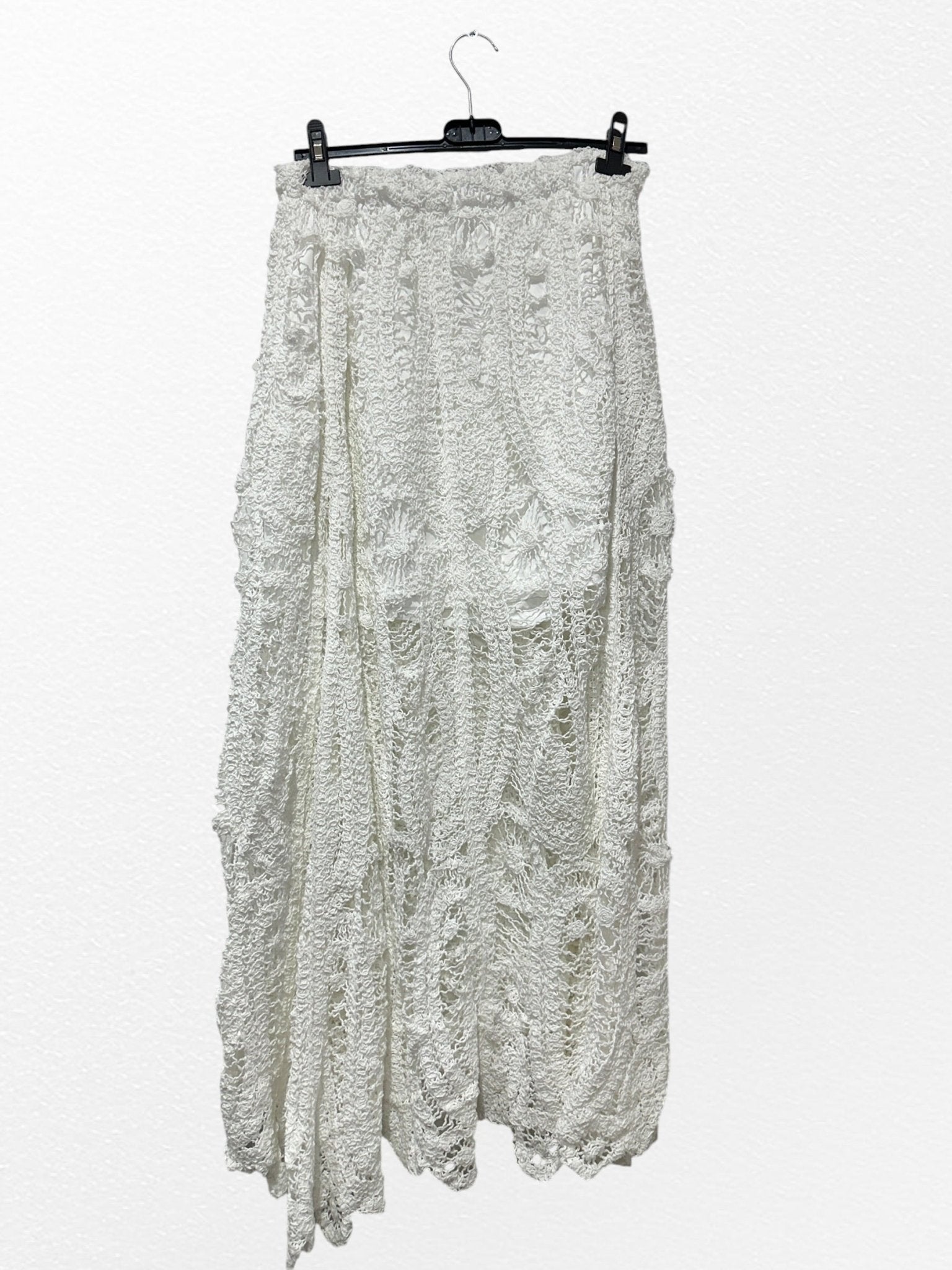 Jupe longue crochet coton - L'autre mode