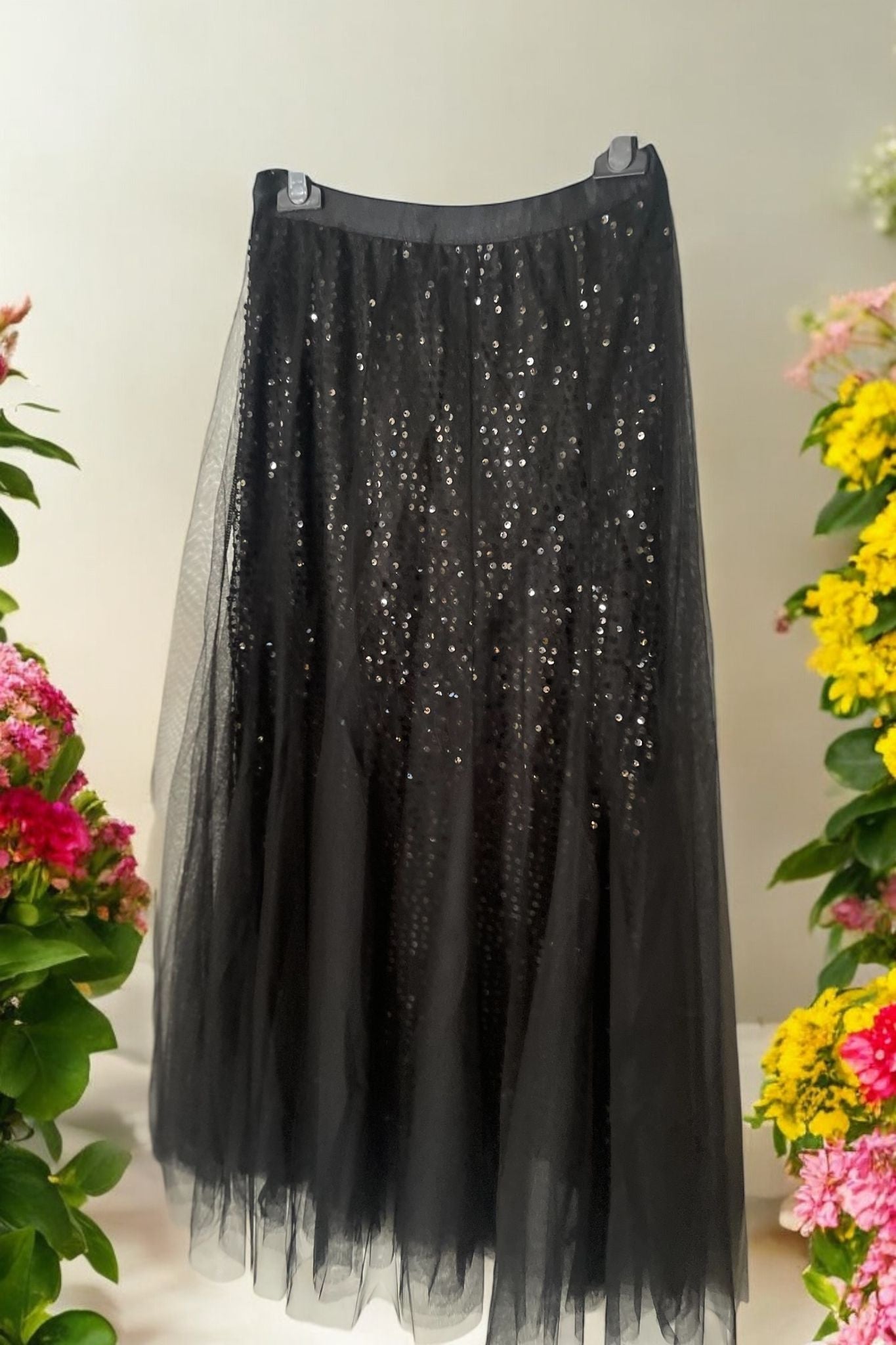 jupe tulle et sequins - L'autre mode