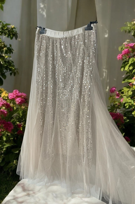 jupe tulle et sequins - L'autre mode