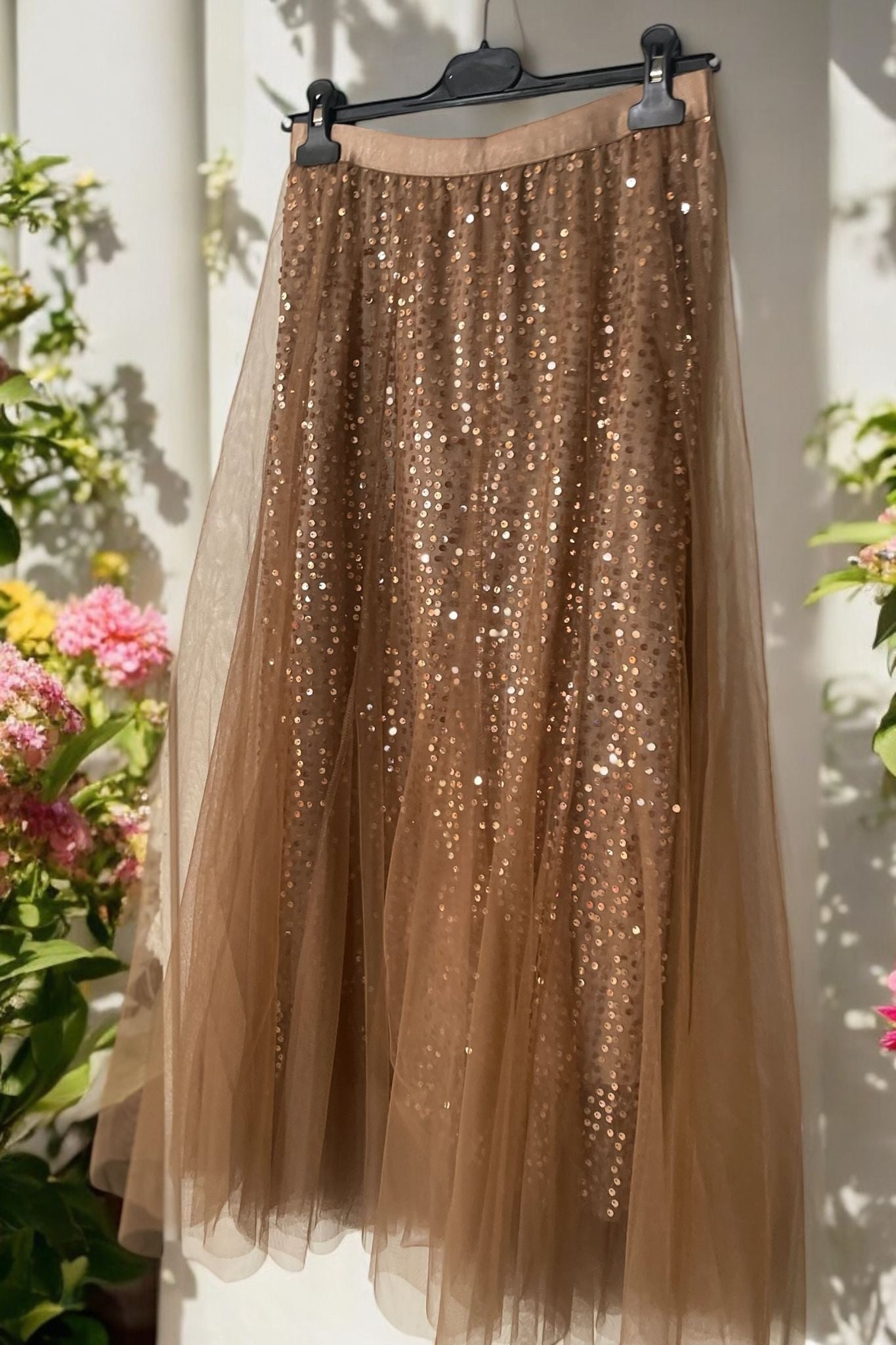 jupe tulle et sequins - L'autre mode