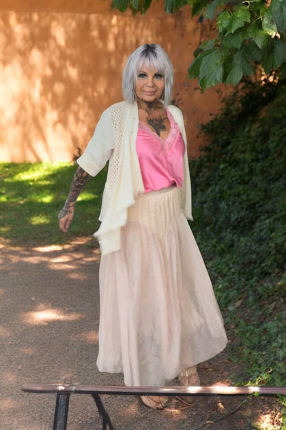 jupe tulle fantaisie(no 1 beige réservée) - L'autre mode
