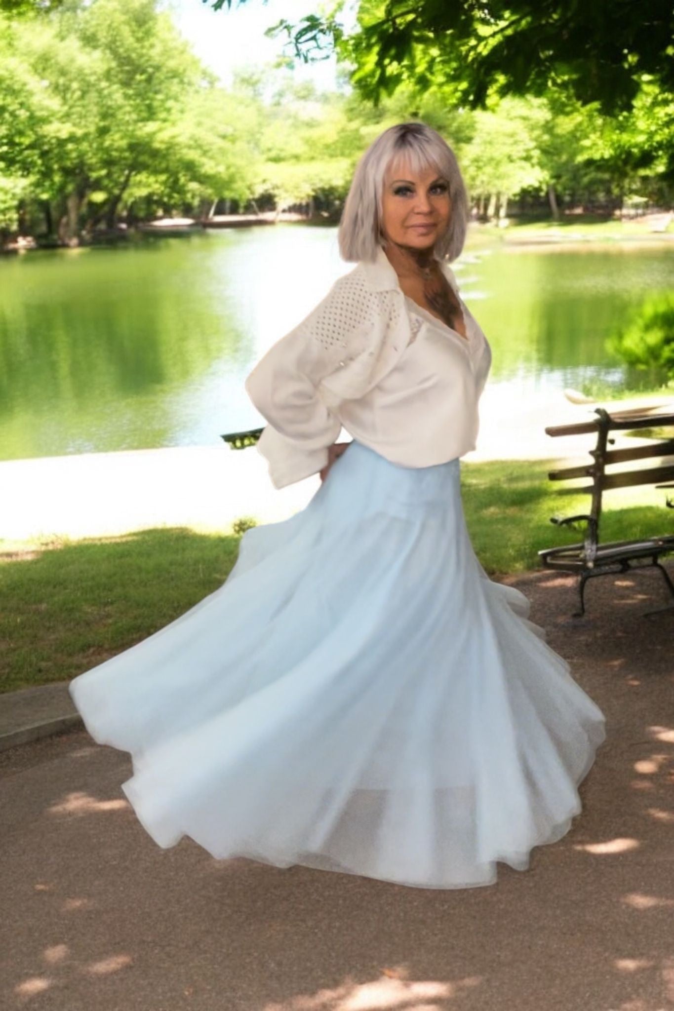 jupe ultra tulle - L'autre mode