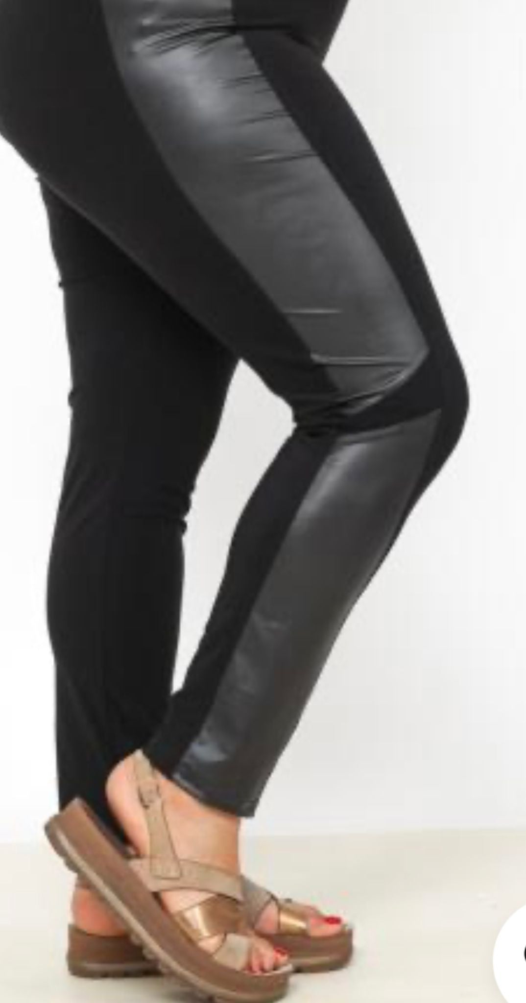 LEGGING BI MATIÈRE (tous réservés) - L'autre mode
