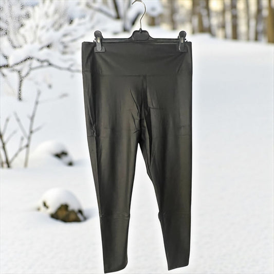 legging winter effet simili grand taille - L'autre mode