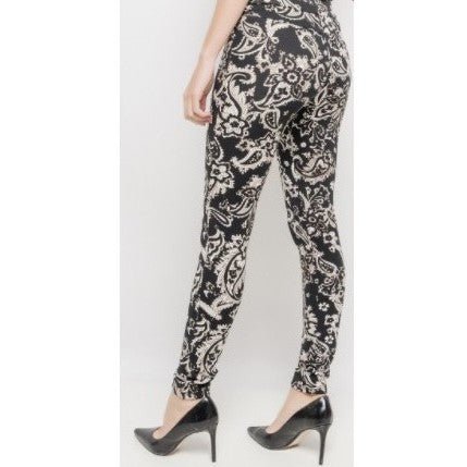LEGGINGS À IMPRIMÉS CACHEMIRE - L'autre mode