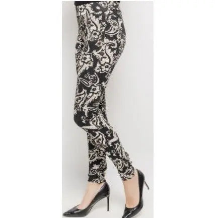 LEGGINGS À IMPRIMÉS CACHEMIRE - L'autre mode