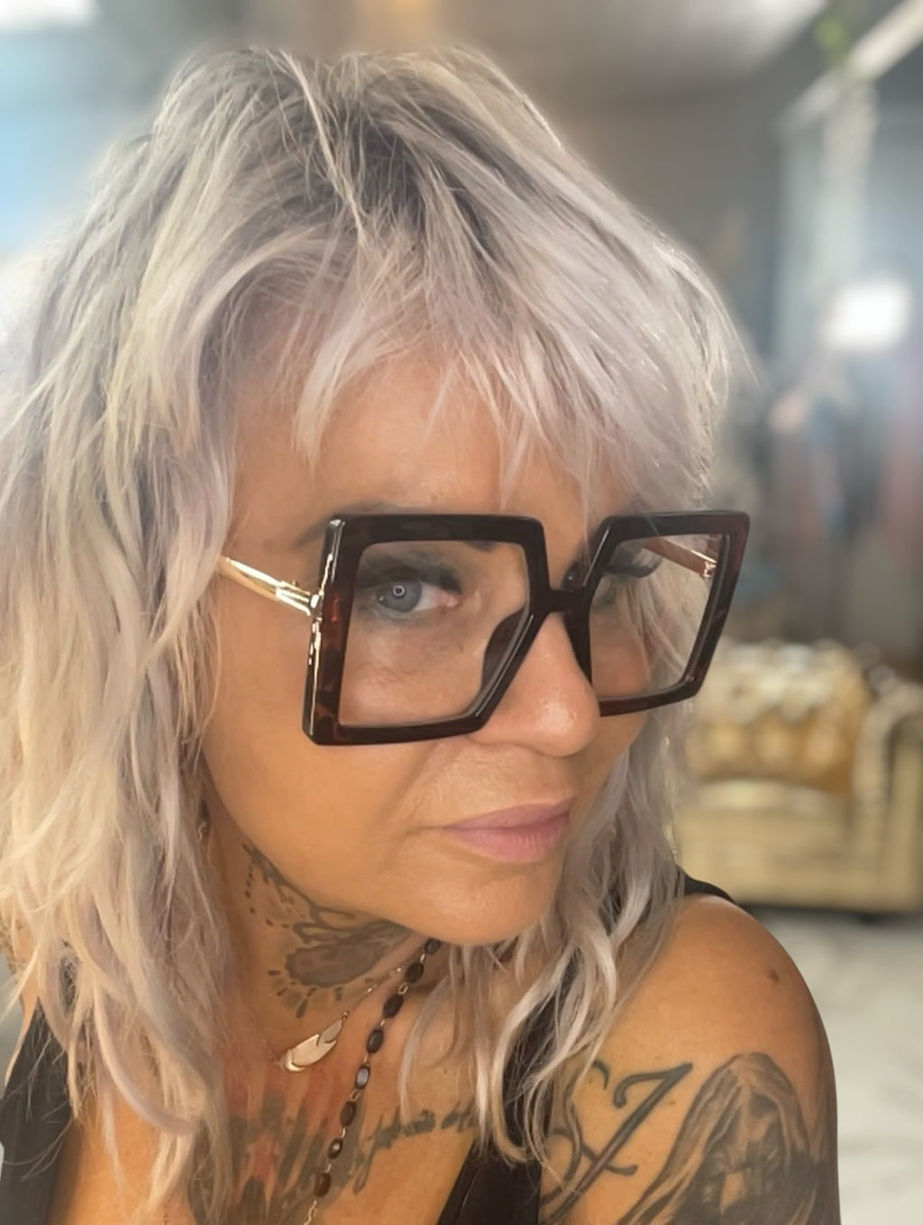 Lunette solaires carrées - L'autre mode
