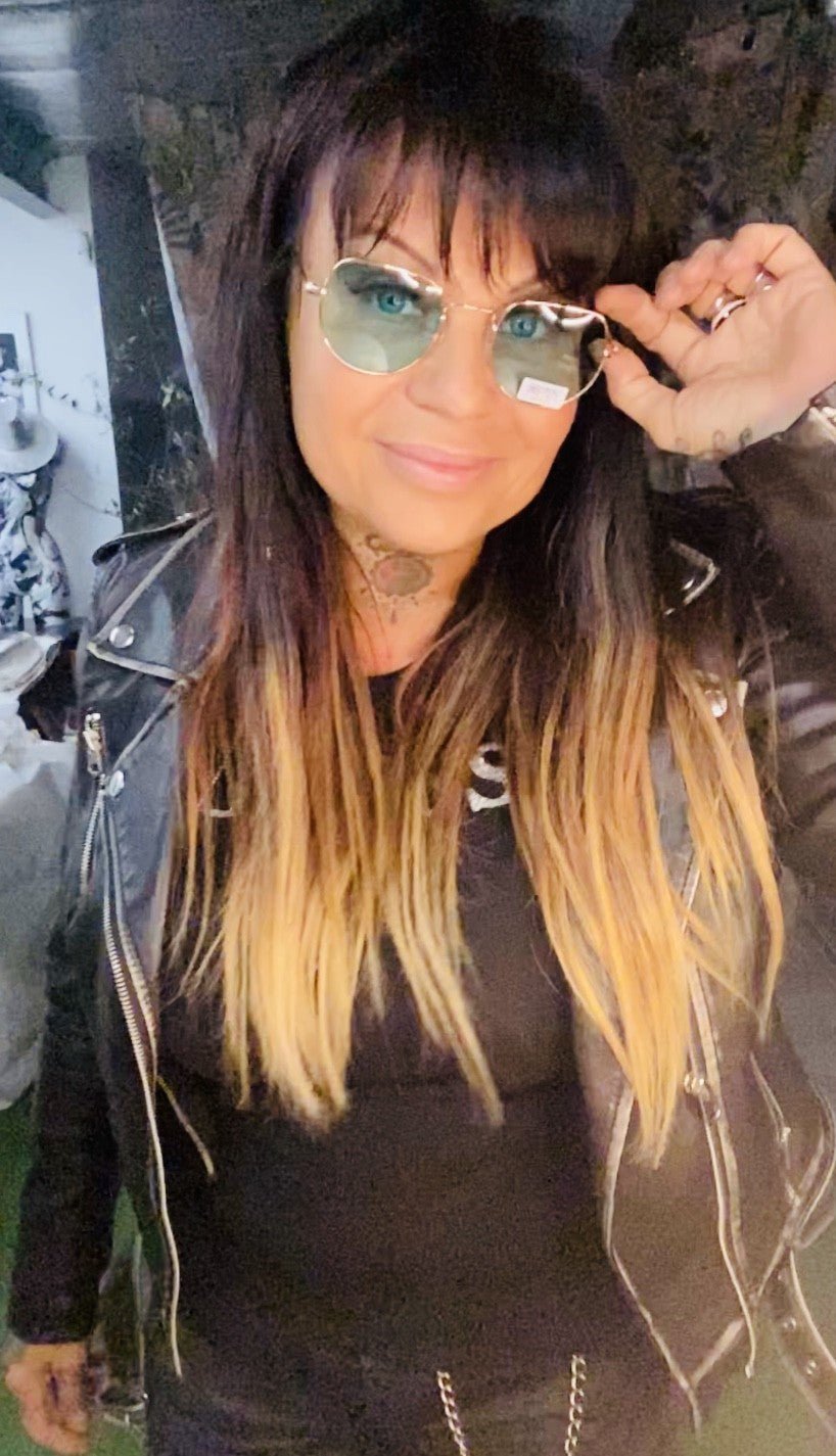 LUNETTES RONDES COLORÉES - L'autre mode