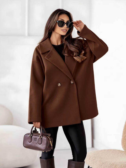 manteau à doule boutonnage - L'autre mode