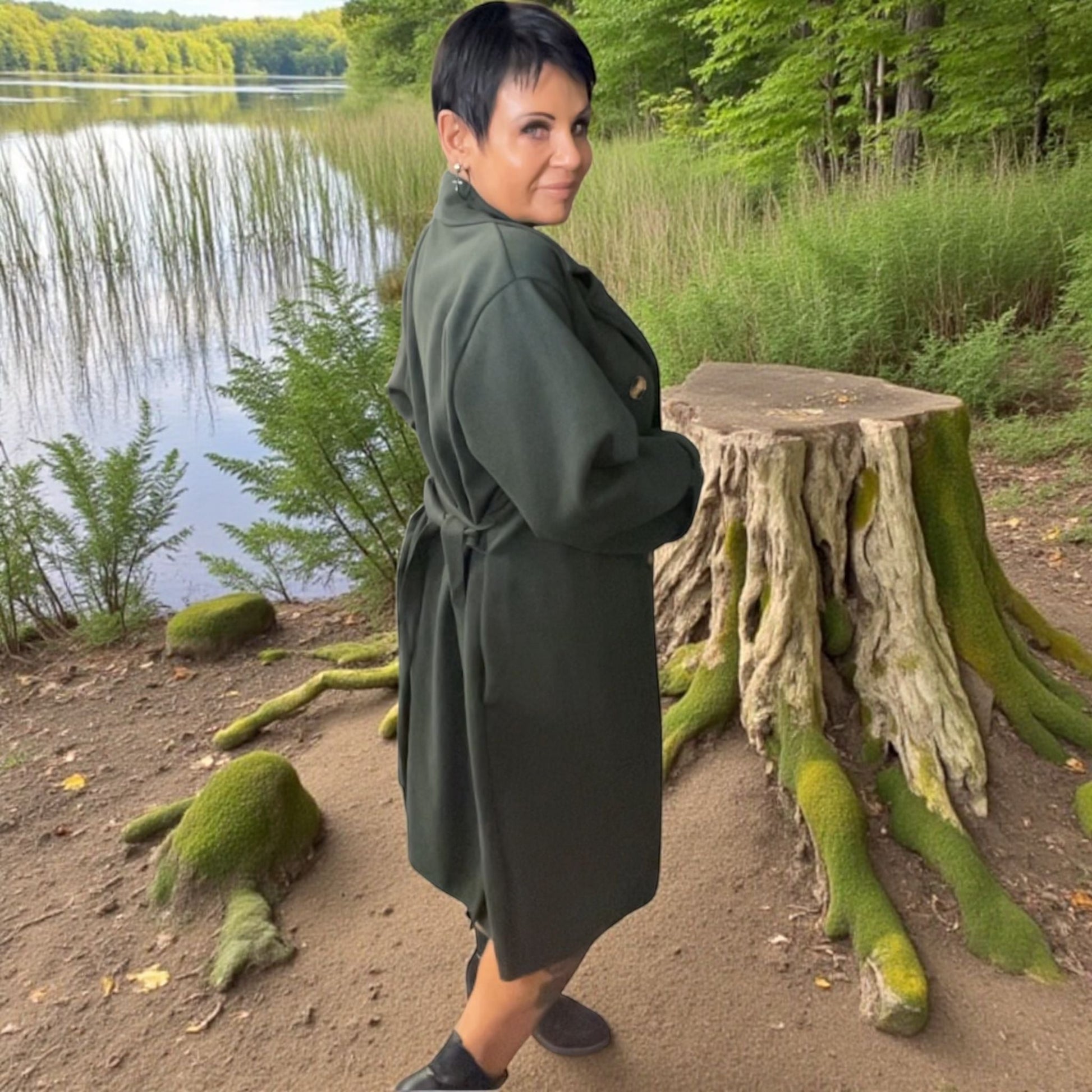 manteau trench chaud - L'autre mode