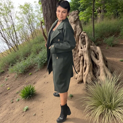 manteau trench chaud - L'autre mode
