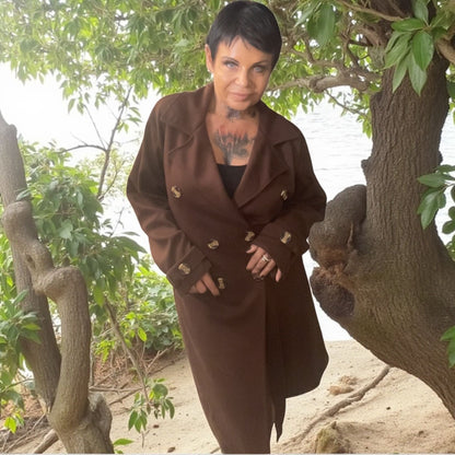 manteau trench chaud - L'autre mode