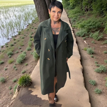 manteau trench chaud - L'autre mode