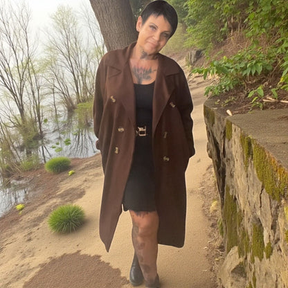 manteau trench chaud - L'autre mode