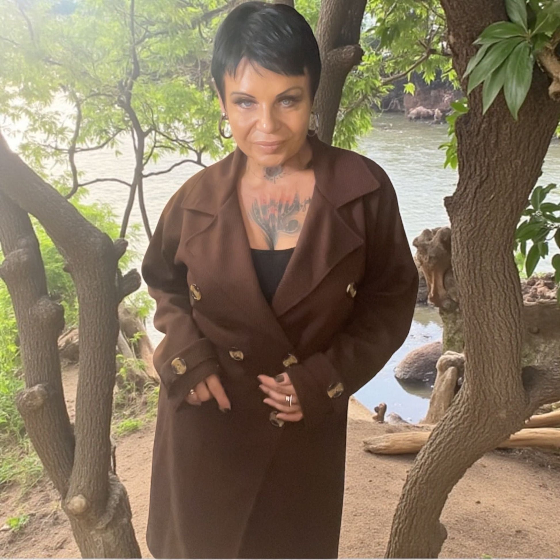 manteau trench chaud - L'autre mode