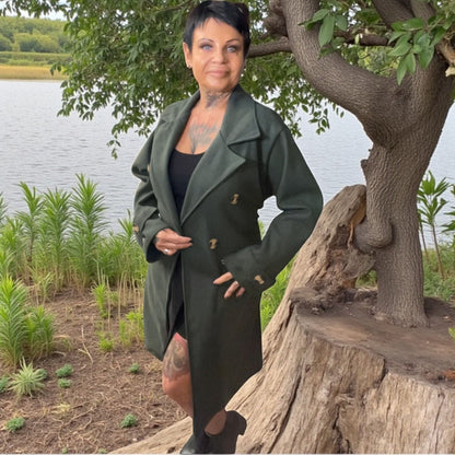 manteau trench chaud - L'autre mode