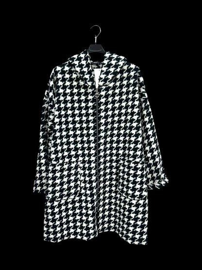 manteau veste carreaux poule - L'autre mode