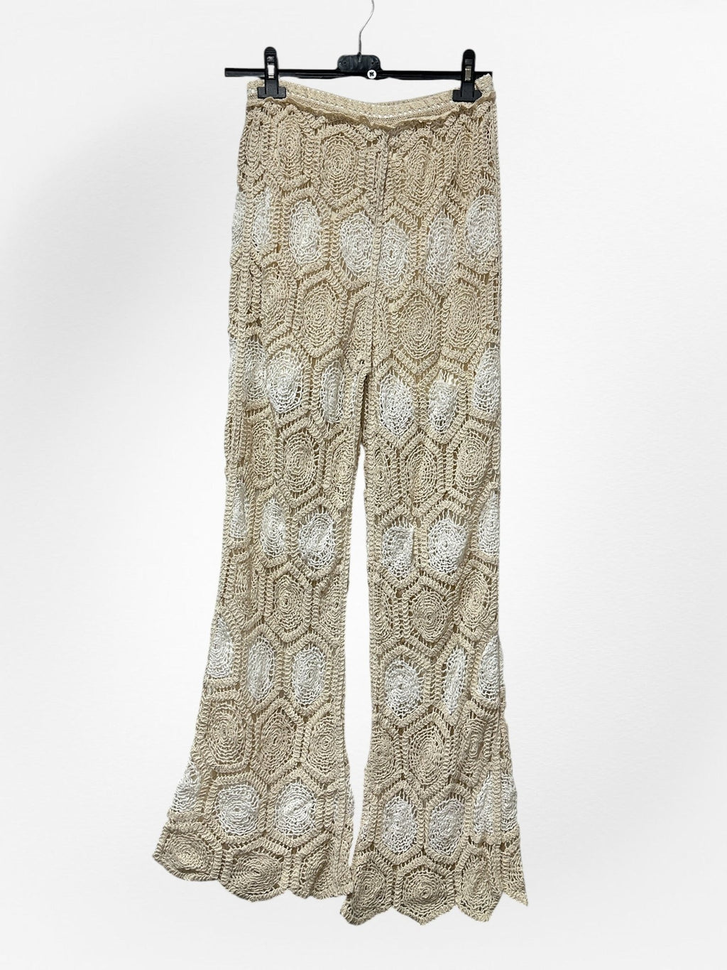 Palazzo crochet doublé - L'autre mode