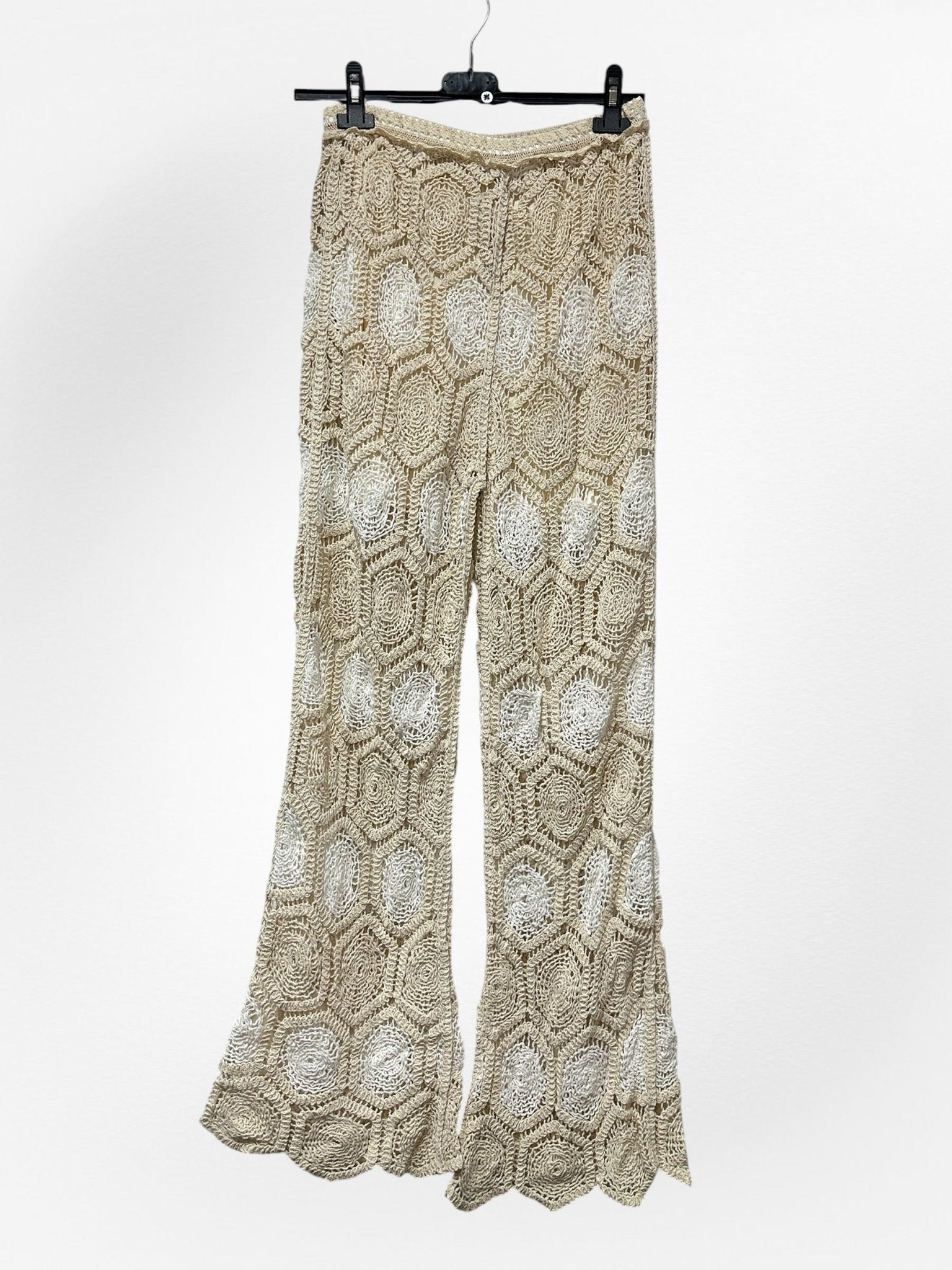 Palazzo crochet doublé - L'autre mode