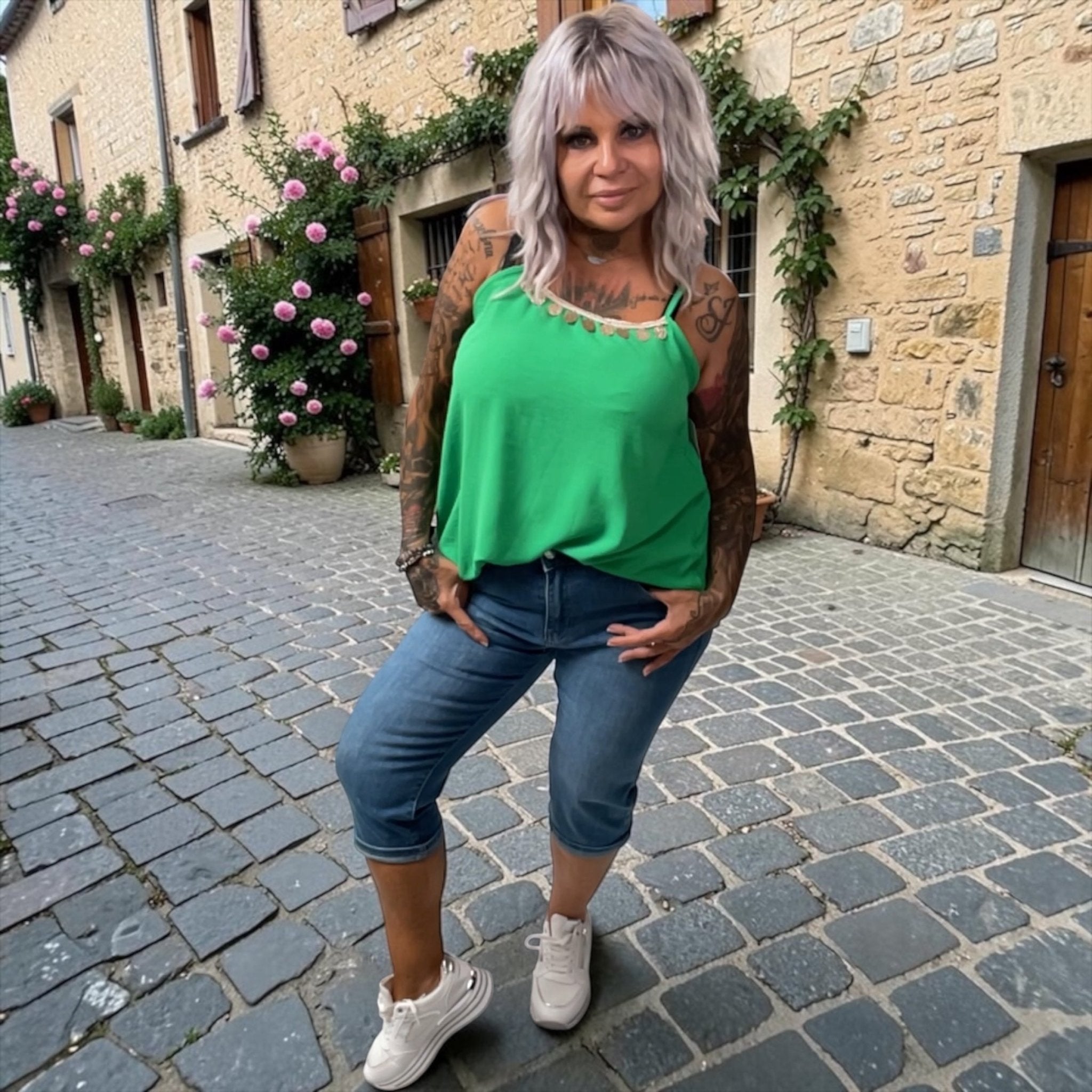 Pantacourt jeans - L'autre mode