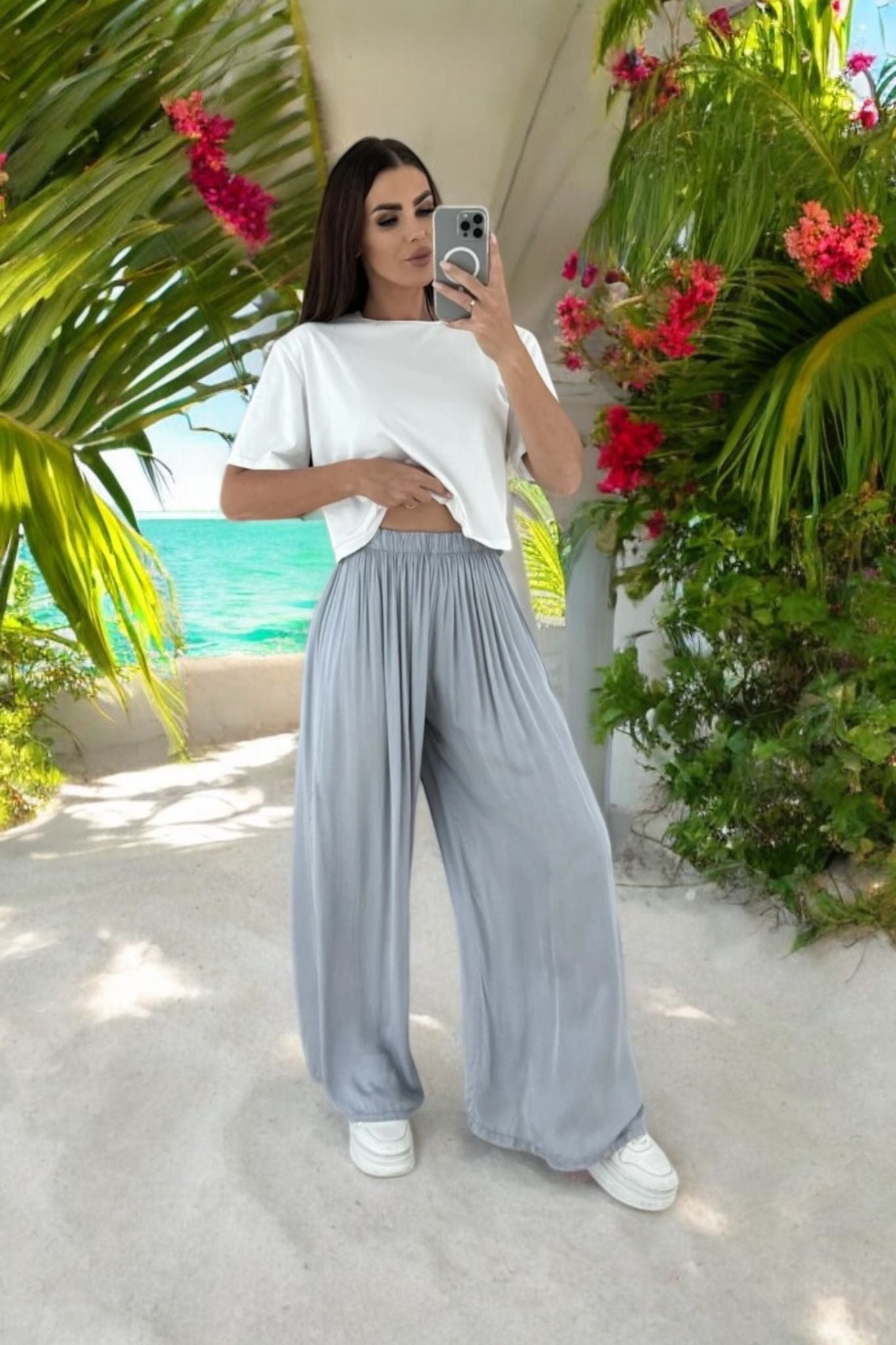 pantalon fluide viscose - L'autre mode