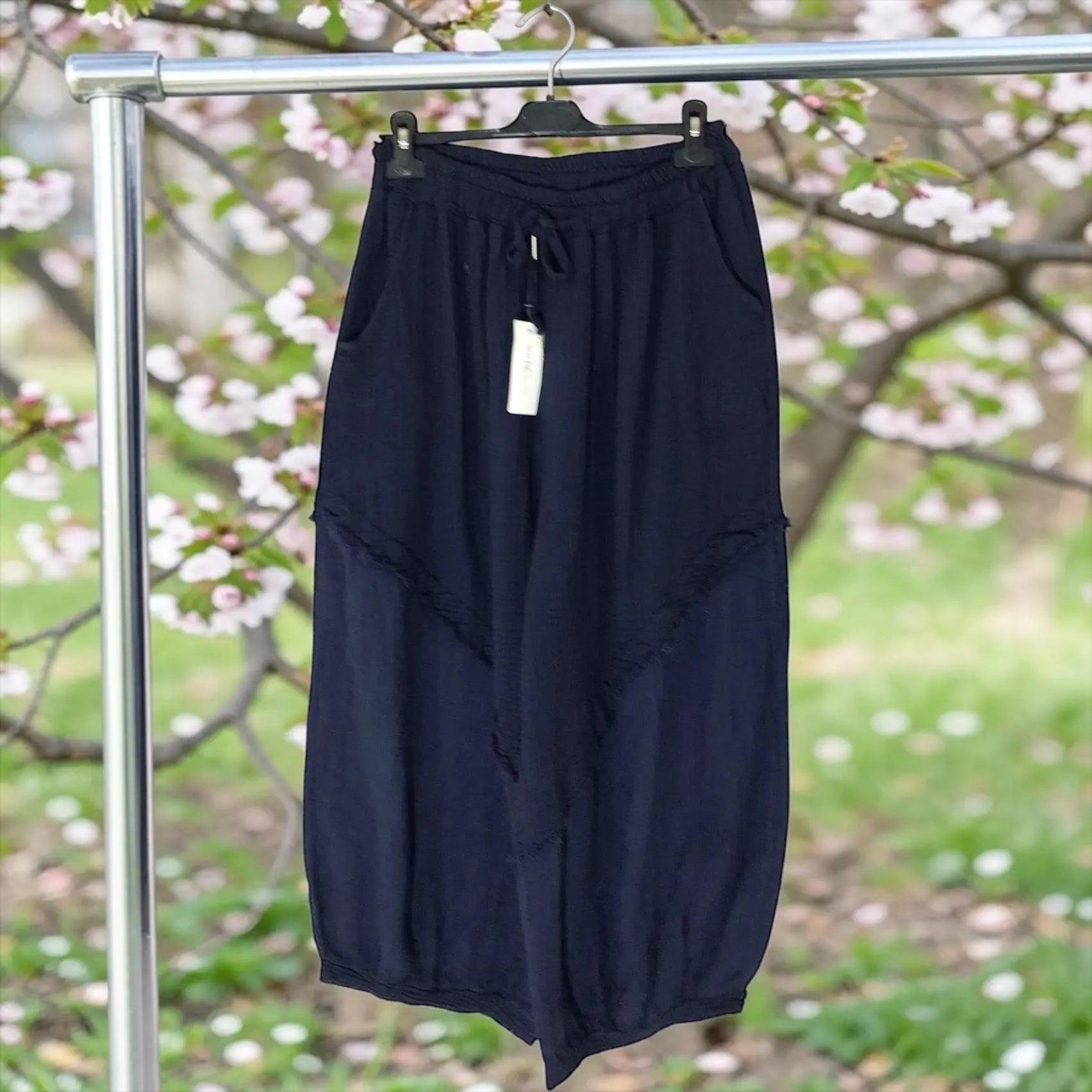 Pantalon gaz de coton ballon - L'autre mode