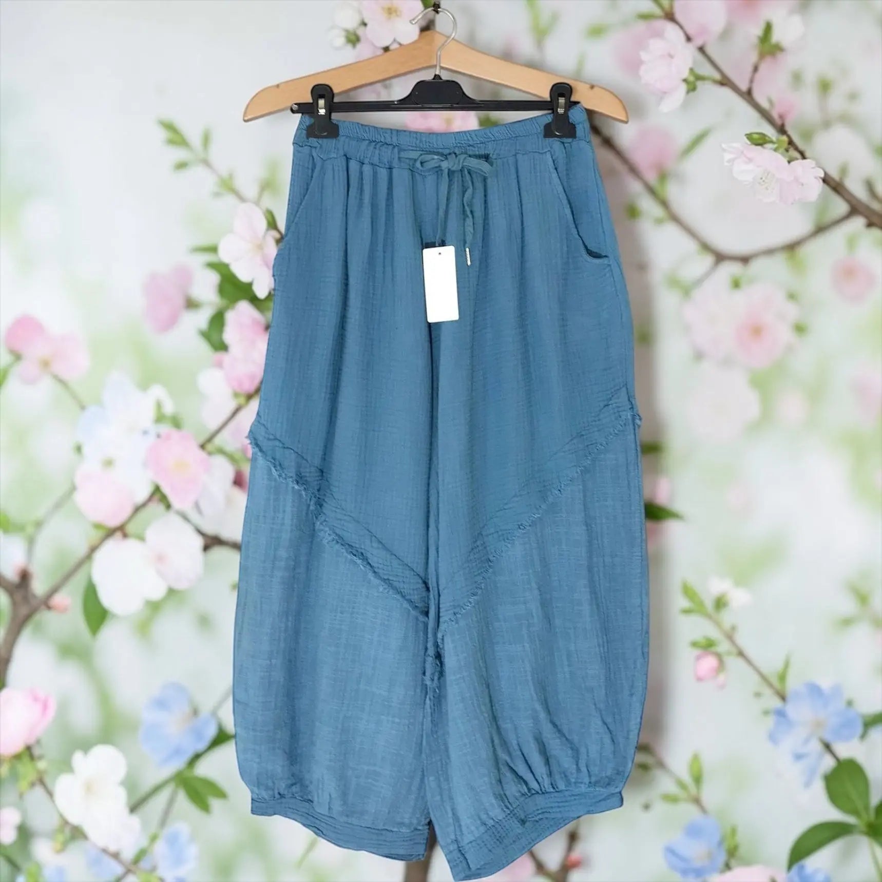 Pantalon gaz de coton ballon - L'autre mode