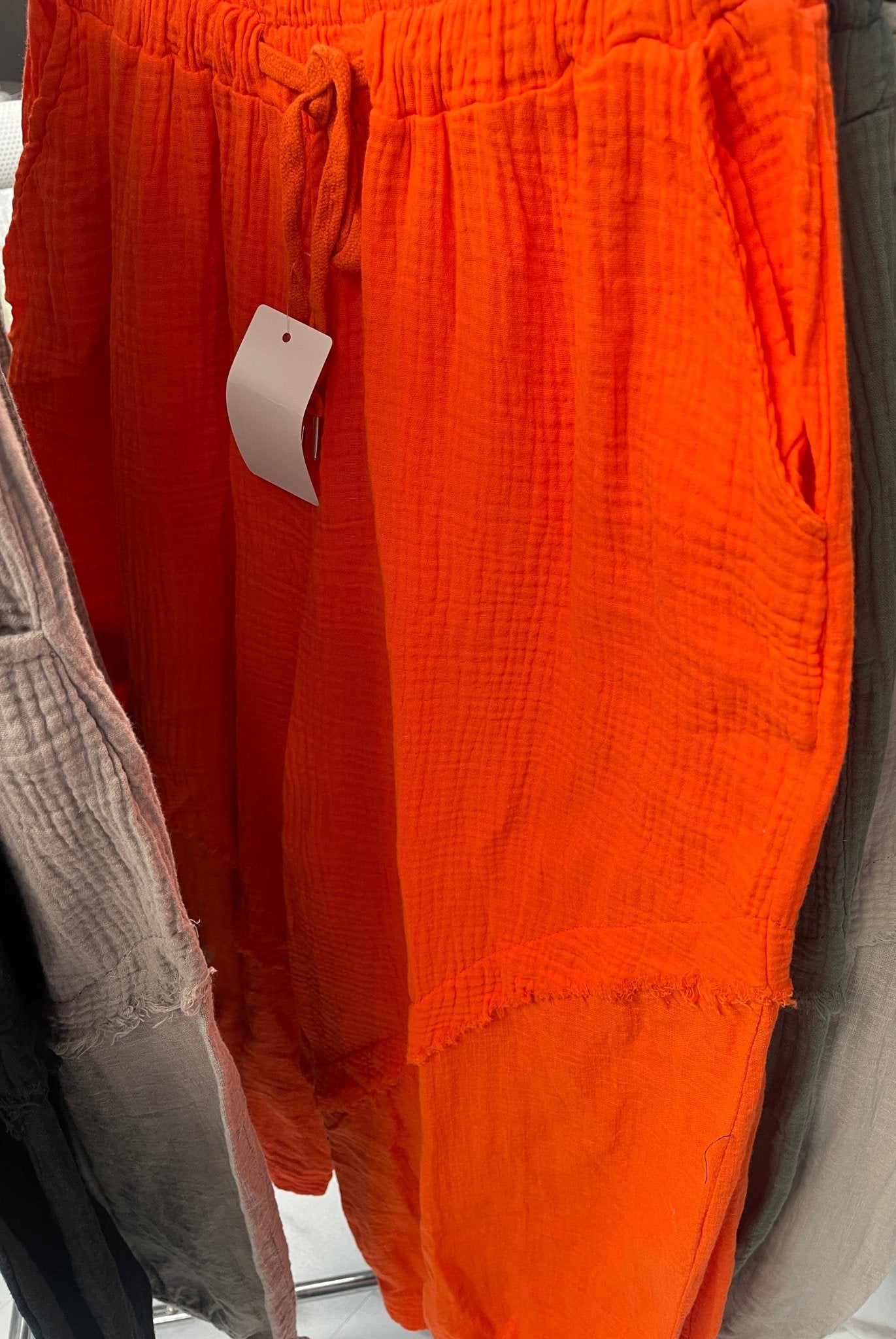 Pantalon gaz de coton ballon - L'autre mode