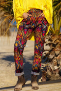 PANTALON IMPRIMÉ CHANTAL B - L'autre mode