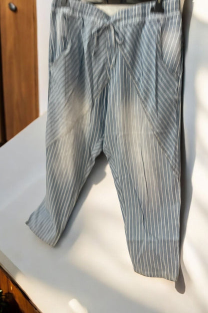 pantalon jeans lignes droites - L'autre mode