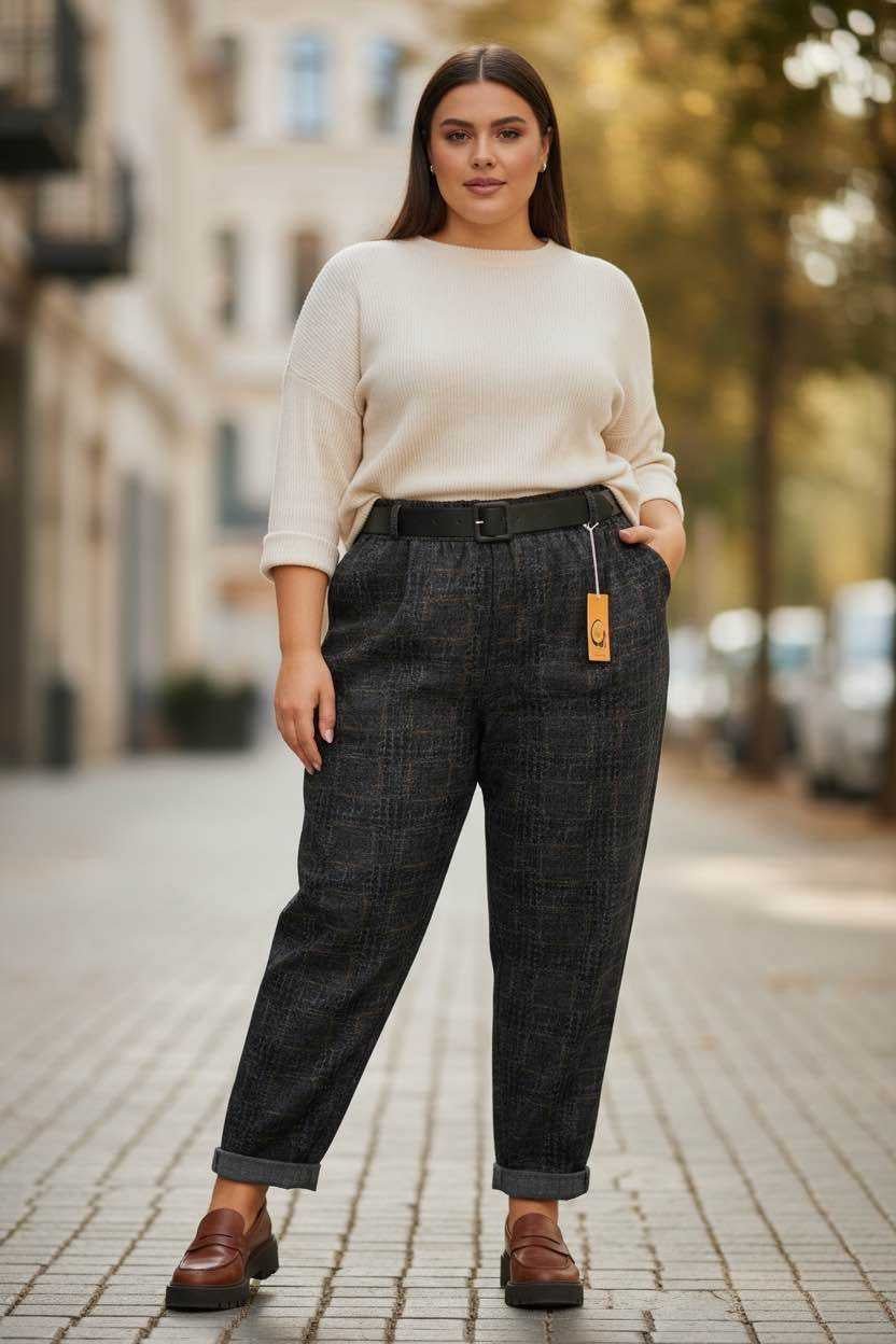 Pantalon Longueur :105cm(Grande Taille) - L'autre mode