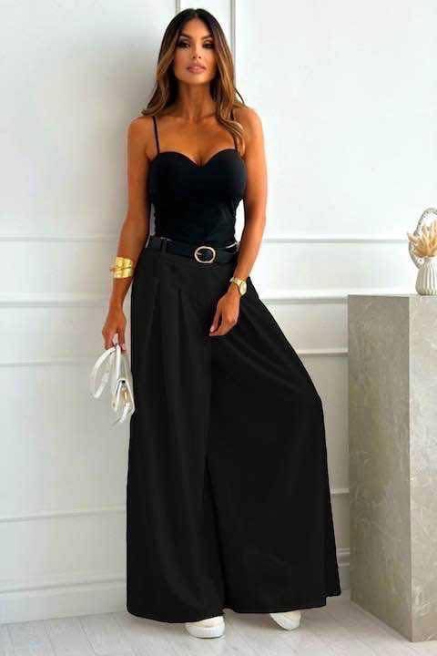 pantalon magique avec poches et ceinture - L'autre mode