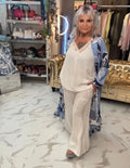 Pantalon Oversize Pattes D’éléphant3 - L'autre mode