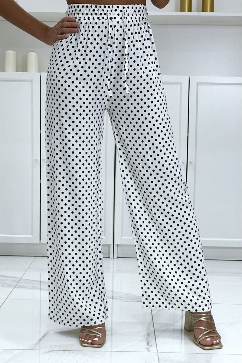 PANTALON PALAZZO fluide - L'autre mode