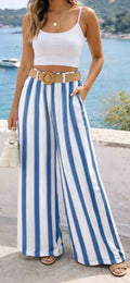 Pantalon rayure mariniere - L'autre mode