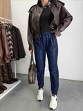 PANTALON SIMILI CIGARETTE - L'autre mode