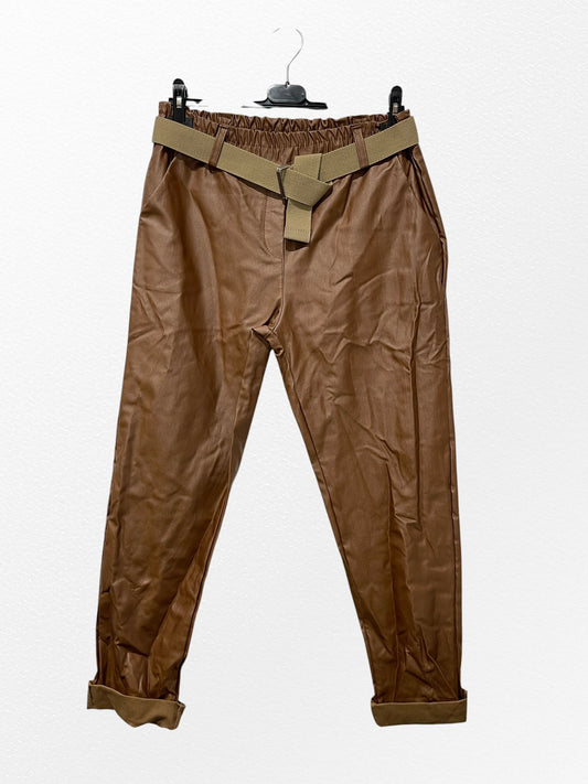 PANTALON SIMILI CIGARETTE - L'autre mode
