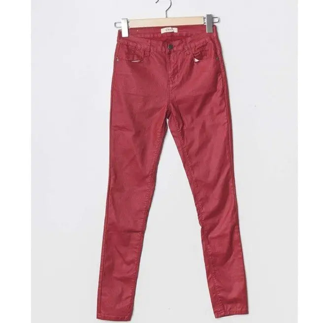 PANTALON SIMILI CUIR - L'autre mode