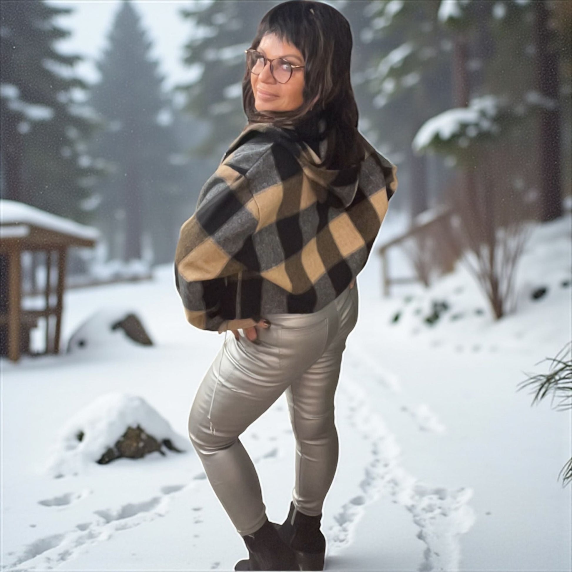 pantalon simili enduit ultra - L'autre mode
