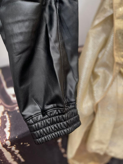 PANTALON SIMILI PETIT CARGO - L'autre mode