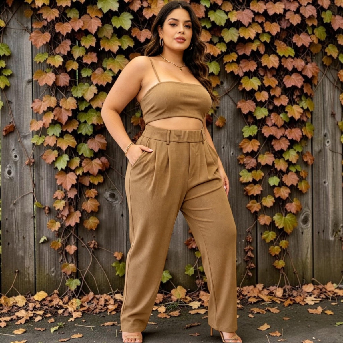 Pantalon stylé en pinces femme - L'autre mode
