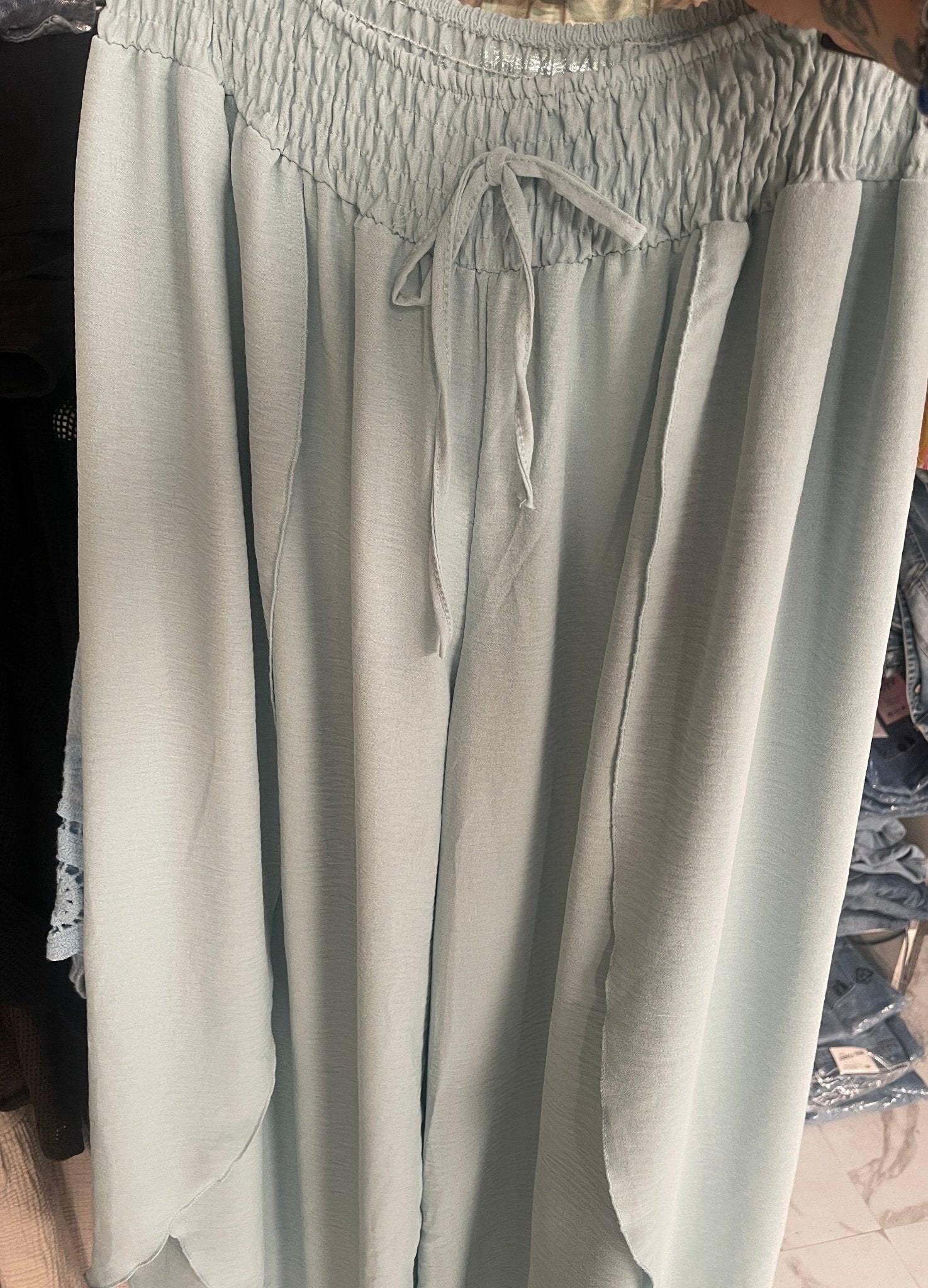 Pantalon Uni En Portefeuille - L'autre mode