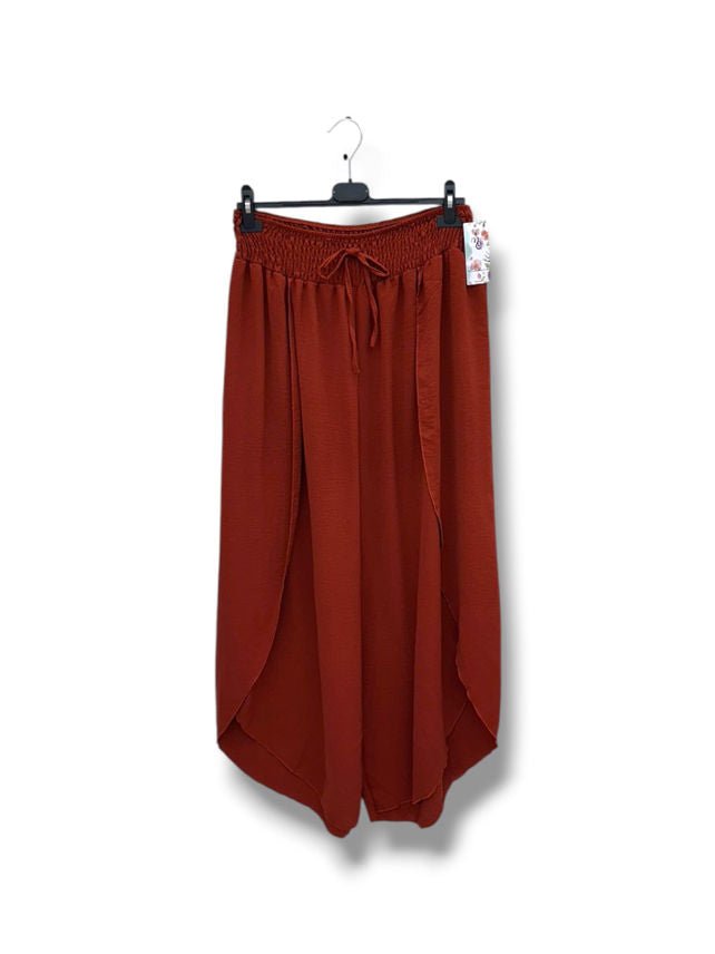 Pantalon Uni En Portefeuille - L'autre mode