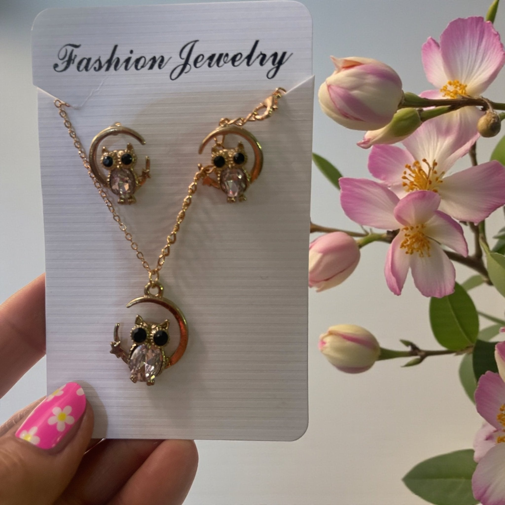 Parure hibou fantaisie - L'autre mode